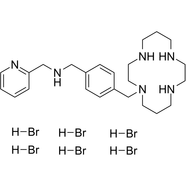 AMD3465 hexahydrobromide (AMD3465 ) Structure